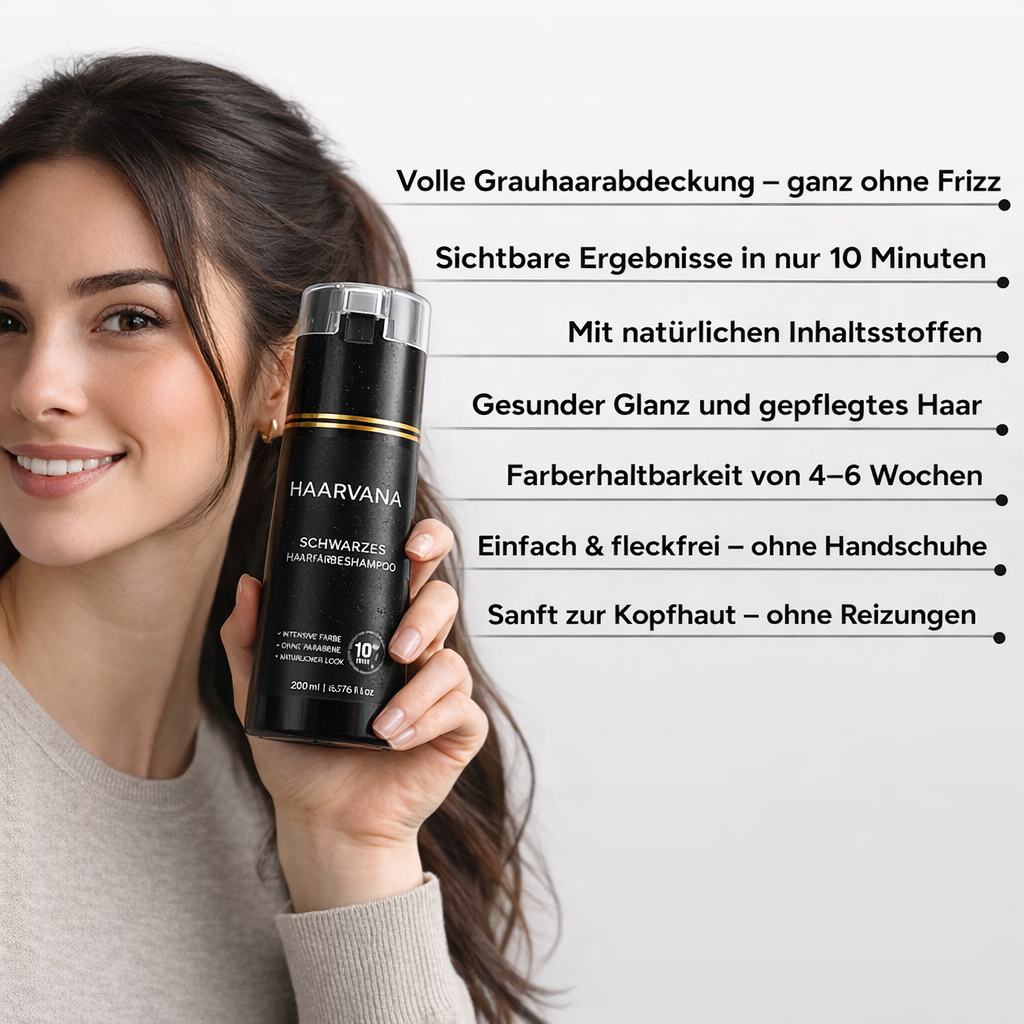 Haarvana 10 Minuten Grau-Abdeck Shampoo
