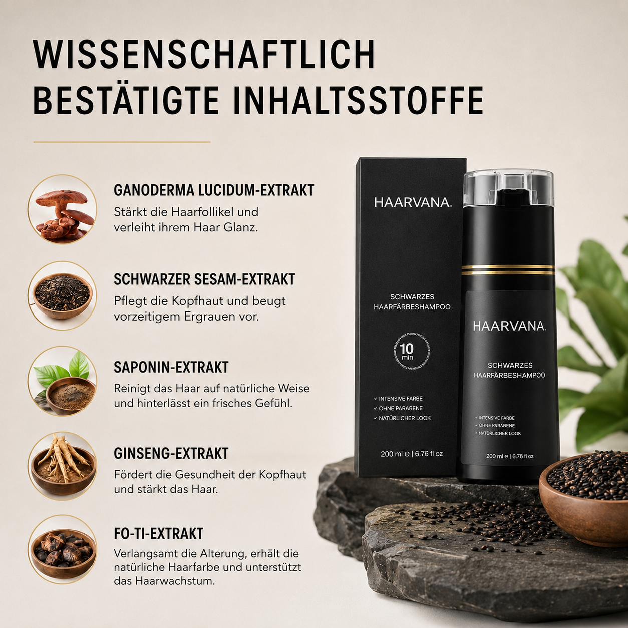 Grau-Abdeck Farbshampoo
